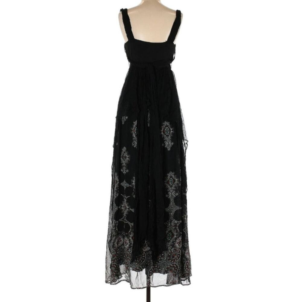 NWT $400 Free People Black Formal Maxi Size 4 Dress - Picture 3 of 7